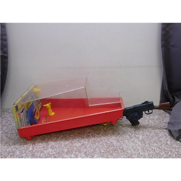 Vintage Marx toys game pl8702 electro shot arcade machine gun target range