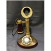Image 1 : Franklin Mint 150 Years Alexander Graham Bell Candlestick Telephone