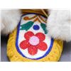 Image 2 : Vintage Moose Hide Animal Fur Mukluks with Intricate Beadwork Handmade Aboriginal Native