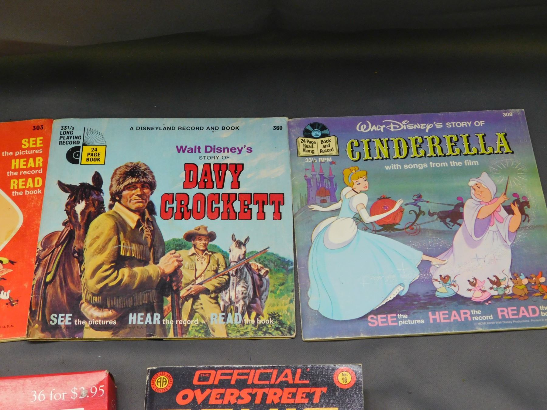 Lot of 7 overstreet comic price guide 1988 89 walt disney s story of