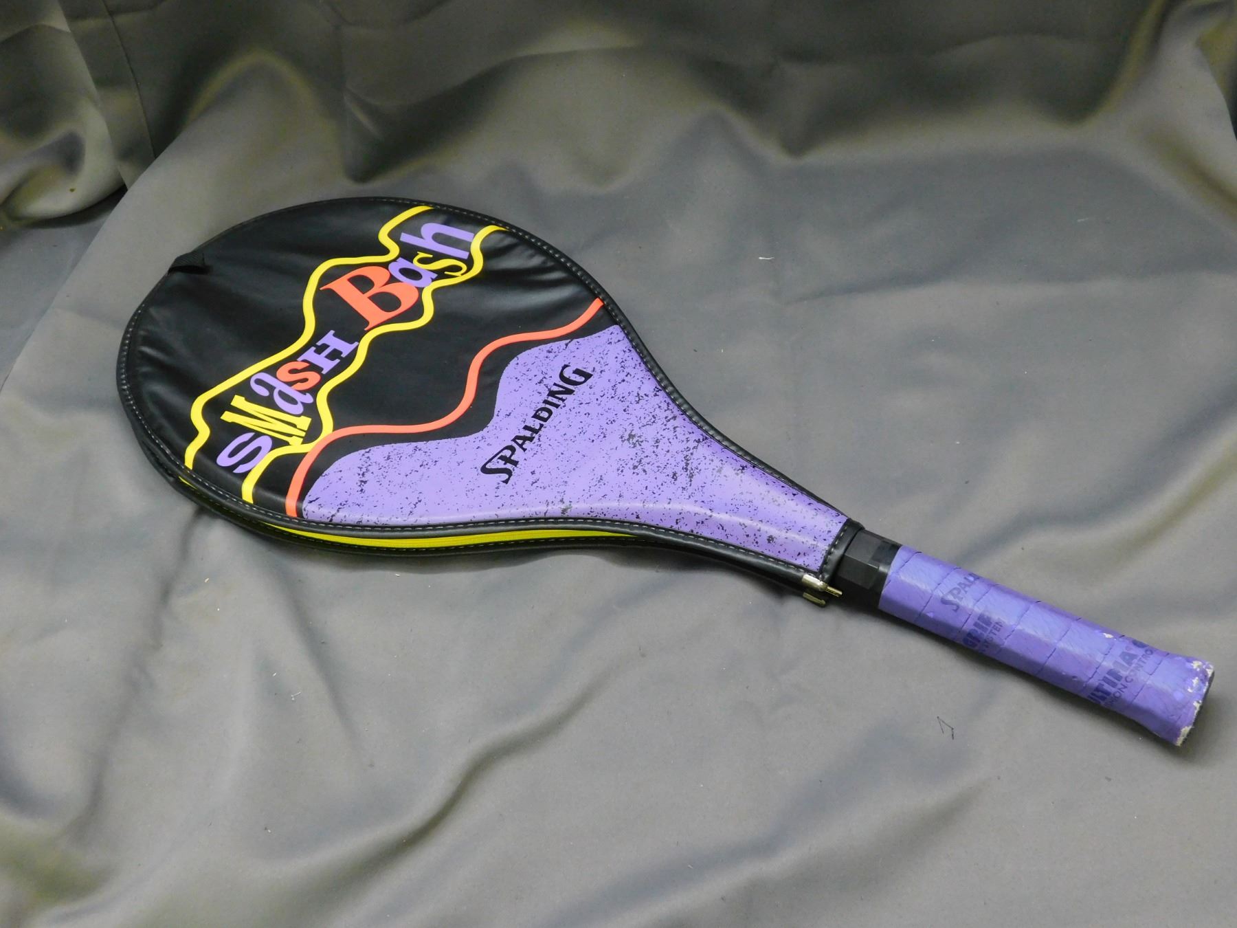 Spalding Smash Bash Tennis Racket with Case