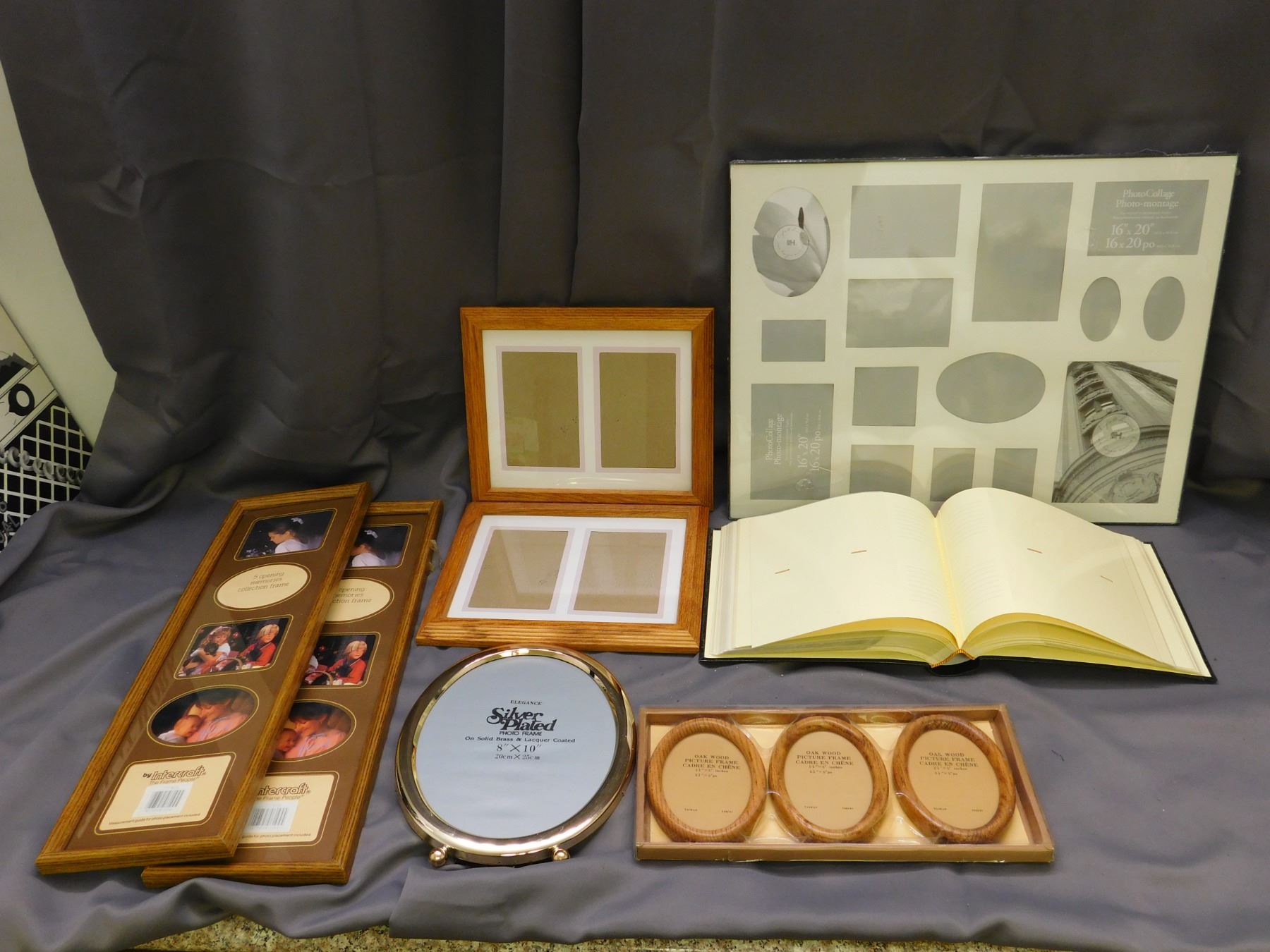 Lot of 8 Picture Frames all NEW SEALED, Photobook, Multi-Photo Wall ...