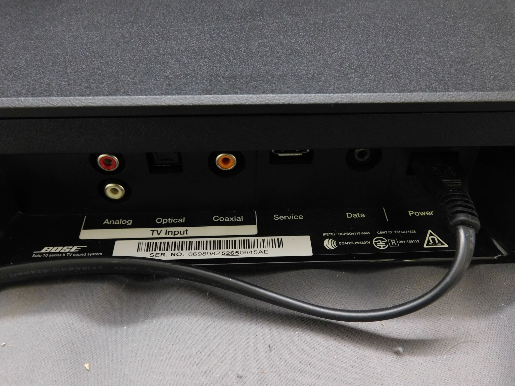 Bose Solo 10 Series II TV Sound System