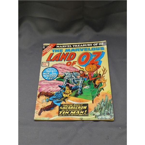 The Marvelous Land of Oz Special Collector's Issue Marvel Treasury of Oz Comic 1975