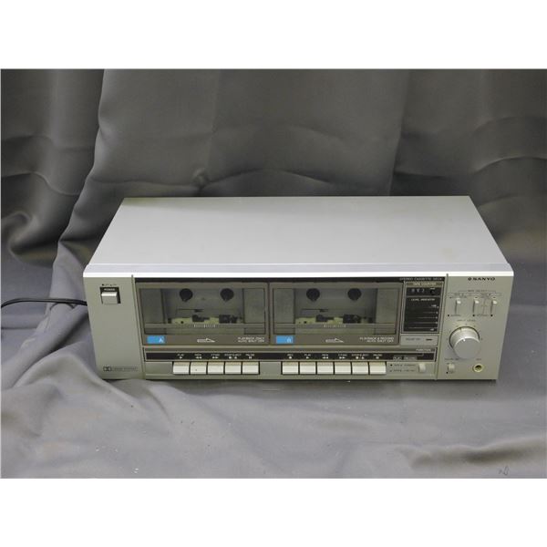 Sanyo Cassette Tape Deck Model RDW340