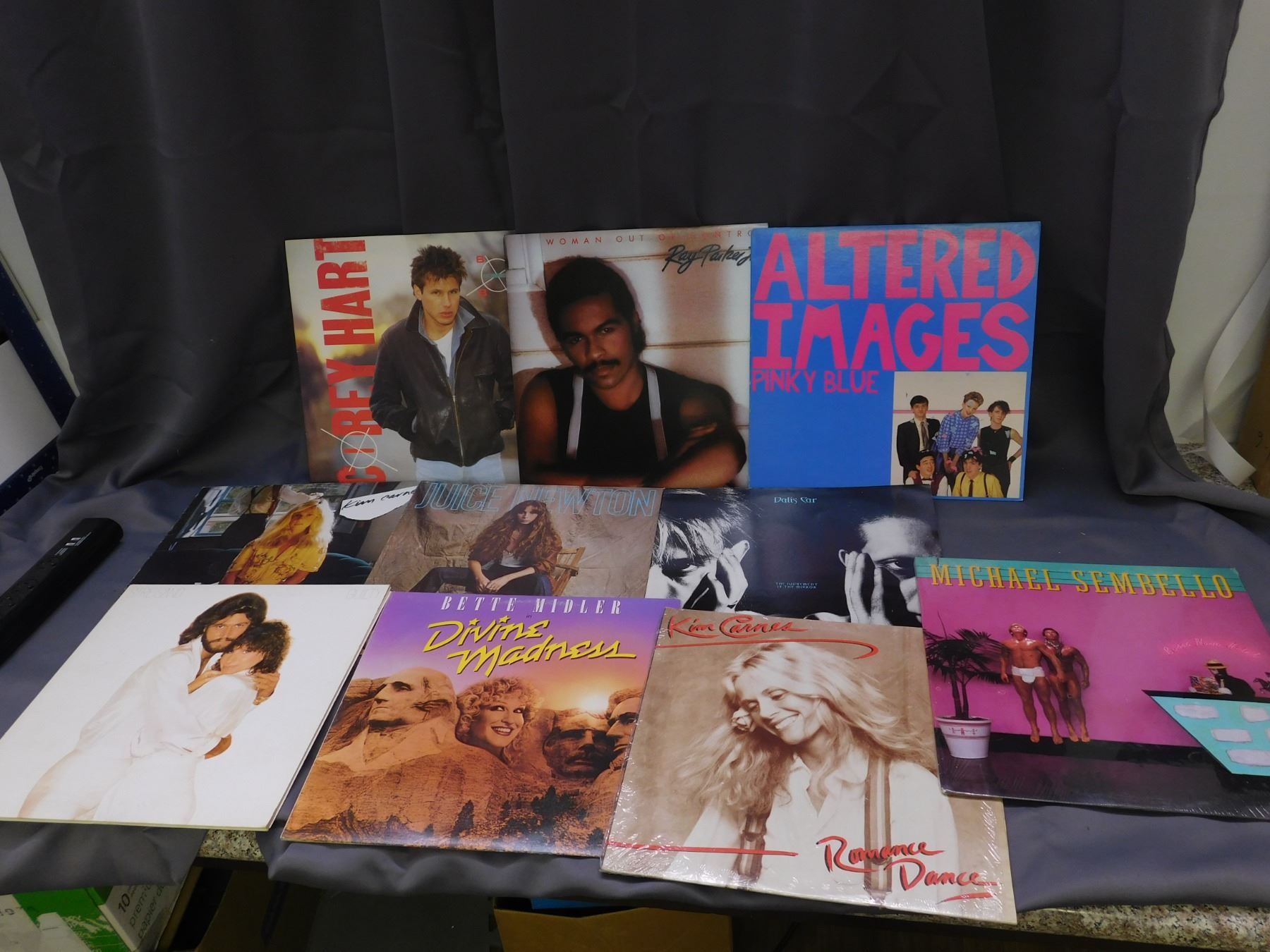 Lot of 10 1980s Pop Rock Vinyl Records LPs
