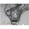 Image 7 : Lot of 6pcs Atari XE System Light Gun, Power Supply, Zoomer Steering Wheel Controller, Switch Box +