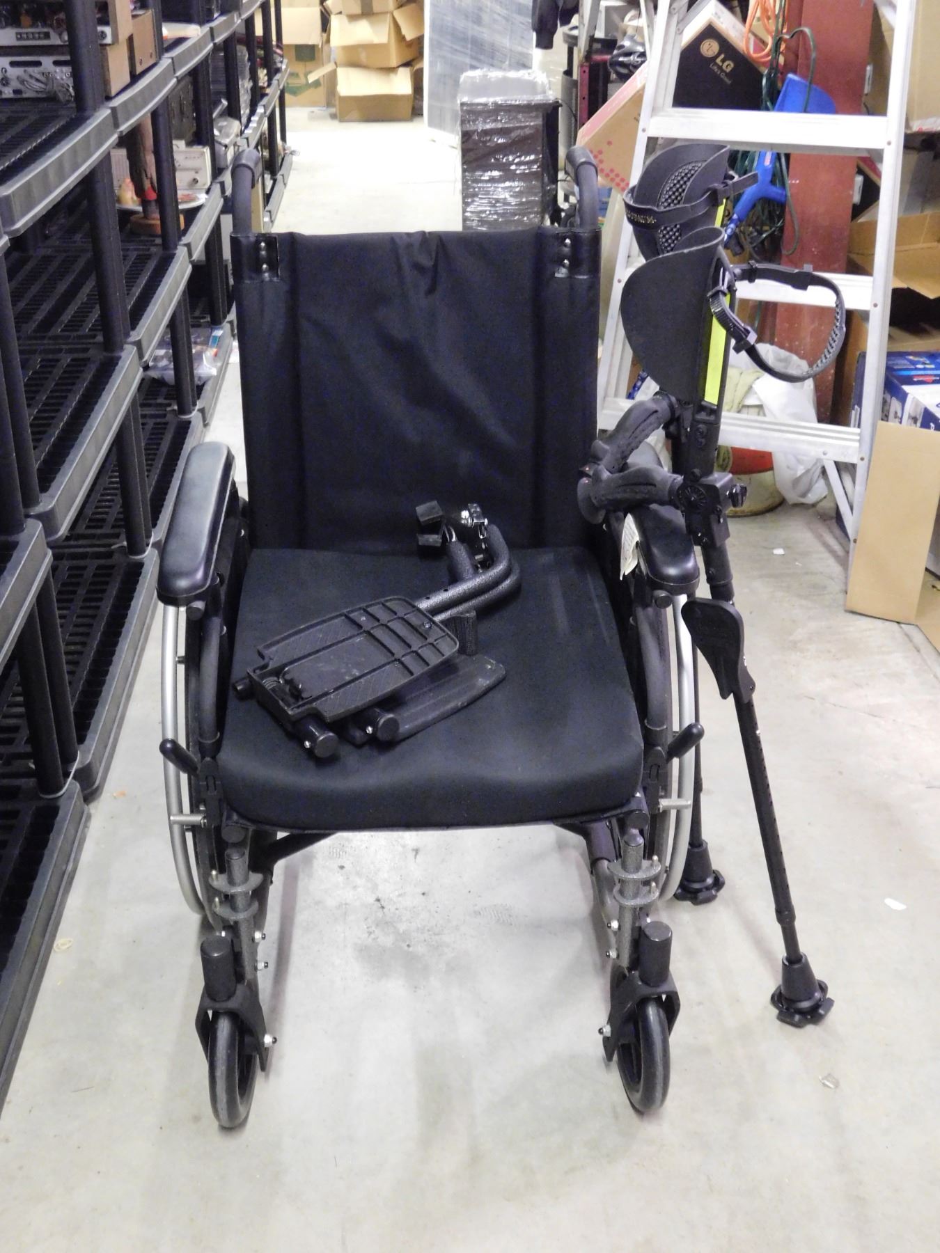 Pride Stylus LS Wheelchair and Ergobaum 7G Walkers