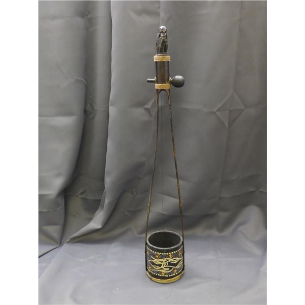 Hand Painted Indian String Musical Instrument Gopichand Ektra Gopi Chand Ek Tara