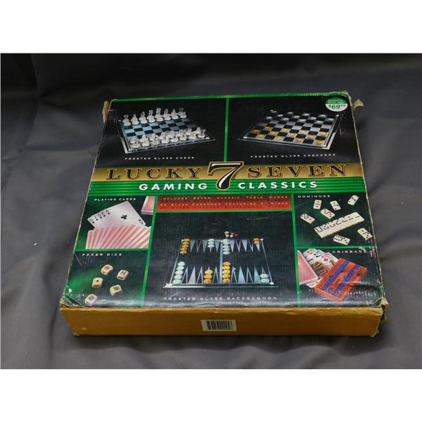 Lucky 7 Gaming Classics Tabletop Game Collection *opened*