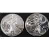 Image 1 : 2009 & 2014 AMERICAN SILVER EAGLE