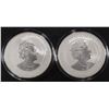 Image 2 : (2) 1 OZ .999 SILVER AUS KOALA ROUNDS