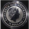 Image 2 : (1) 10 OZ .999 SILVER 2014 KOOKABURRA ROUND
