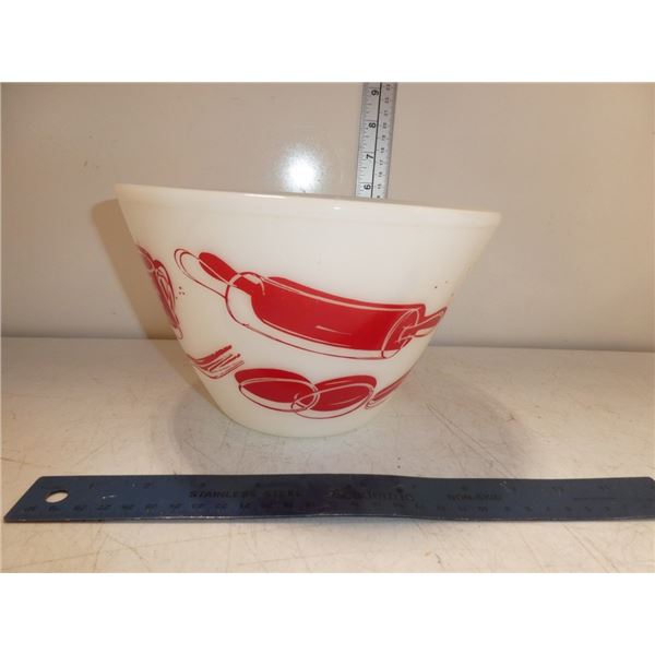 Vintage Fire King Kitchen Aid Splashproof Bowl