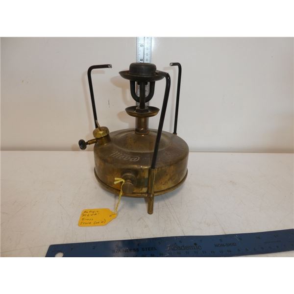 Antique Meva No. 1  Brass Stove