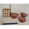 Image 1 : Vintage Spice Jars in Holder - Made in Japan