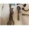 Image 3 : Antique Handmixer, Ice Cream Scoop,