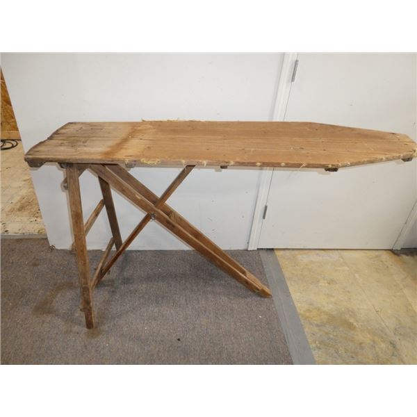 Antique Wooden  Ironing Board