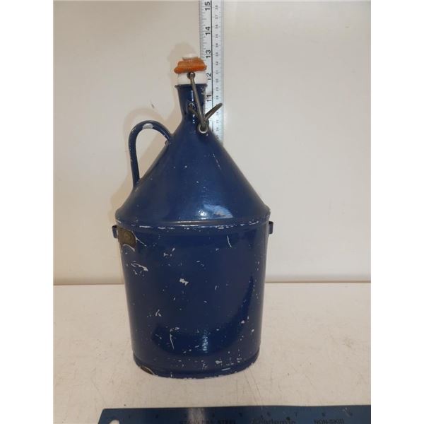 Vintage Metal Water Jug