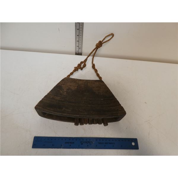 Vintage Wooden Bell