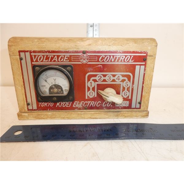 Vintage Tokyo Kyoei Electric Voltage Control