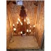 Image 1 : Handmade Ornate Wooden Chandelier