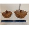 Image 1 : Set of 2 Medalta Matching Lidded Casseroles