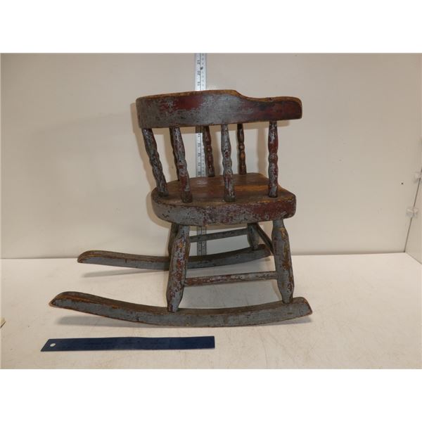 Primitive Children's Rocking Chair