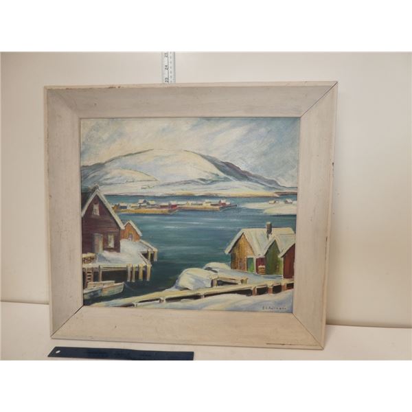 Original , Framed Painting By G.S. Aderson