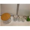 Image 2 : Assortment of Antique Lidded Jars