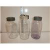 Image 6 : 3 Lidded Glass Jars