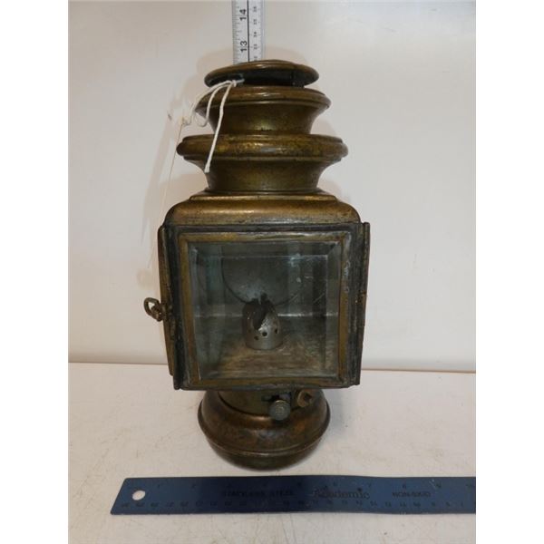 Antique Brass Automobile Light