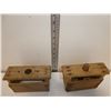 Image 3 : 1 Complete Wooden Butter Mold and 1 Incomplete