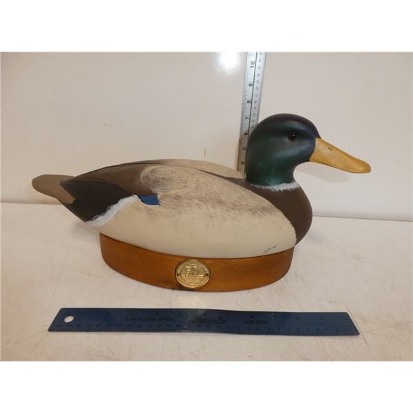 Ducks Unlimited Canada Limited Edition Duck on Wod