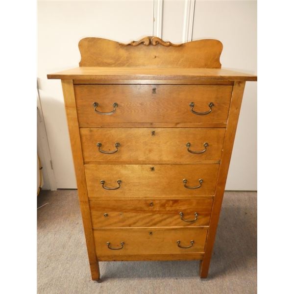 Antique 5 Drawer Dresser