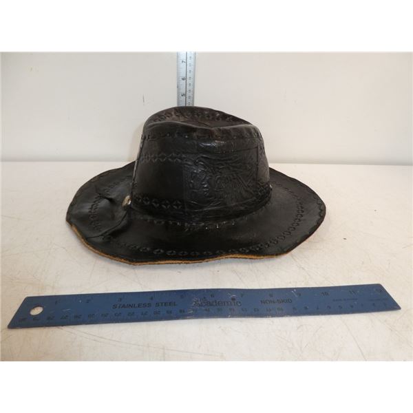 Vintage Leather Hat