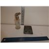Image 1 : Rare Antique Oil Lamp  and Cigarette Case