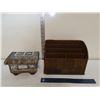 Image 1 : Vintage Desk Organizer and