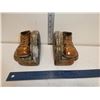 Image 1 : Set of Copper Baby Shoes Book-ends