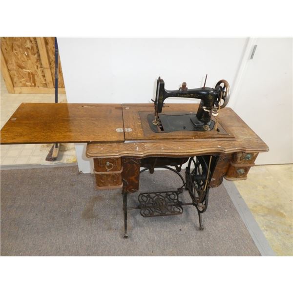 Antique Domestic Sewing Machine in Original