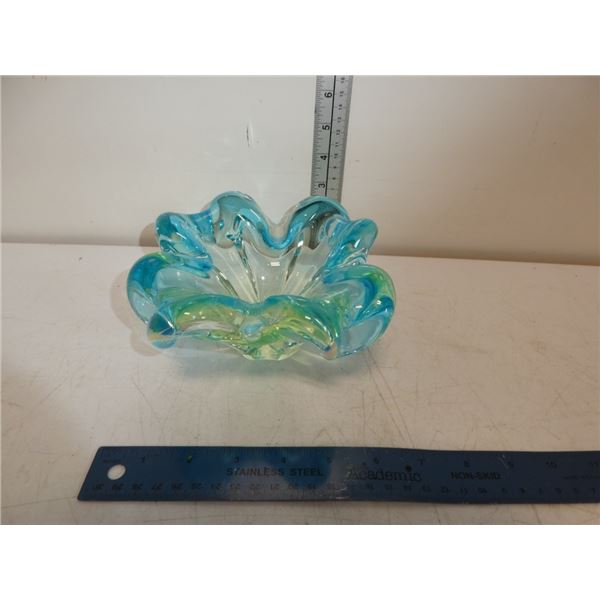 Vintage Glass Ashtray or Candy Dish