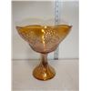 Image 1 : Vintage Footed Compote   Iridescent Indiana