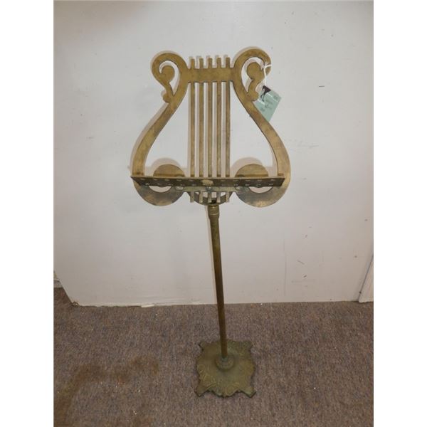 Vintage Brass Freestanding Music Stand