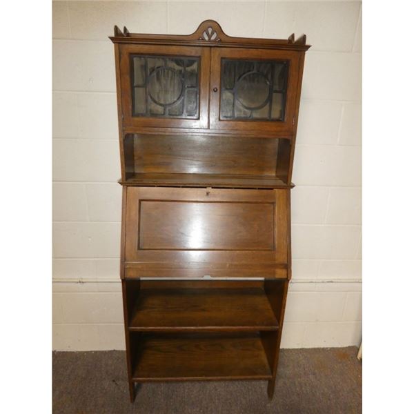 Antique Desk with Hutch