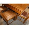 Image 3 : Antique Dining Room Table and 6 Chairs