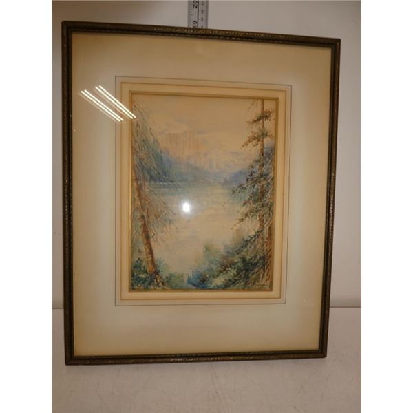 Original Water Color on Paper By Florence  Mortime