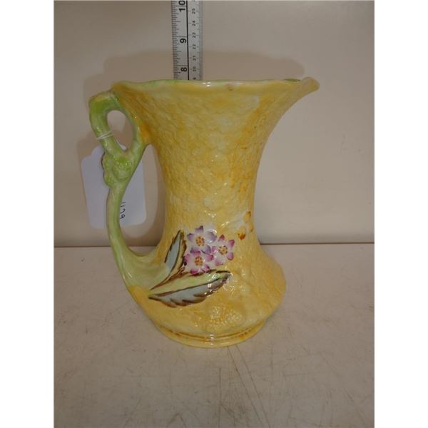 Antique James Kent Floral Milk Pitcher