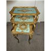 Image 1 : Antique Nesting Set of Ornate  Side Tables