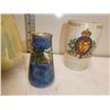 Image 10 : 1 Devon Ware Ceramic Vase, 2 Small Ceramic Vases