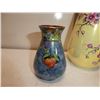 Image 3 : 1 Devon Ware Ceramic Vase, 2 Small Ceramic Vases